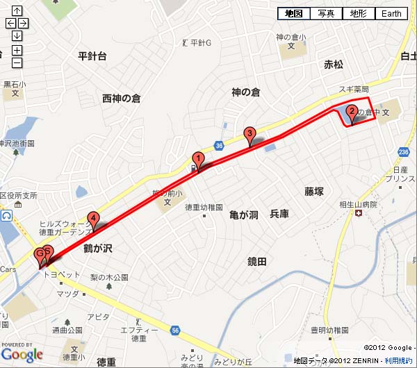 扇川【 上流 】　4km